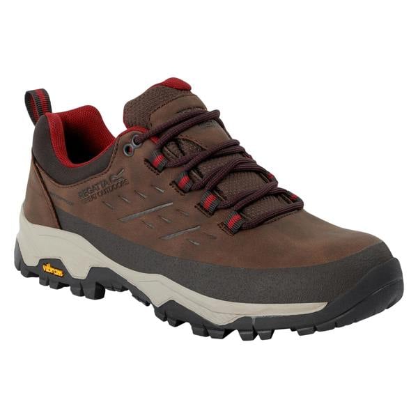 Regatta Womens/Ladies Blake Low Walking Shoes - Chestnut/Dark Pimento - 