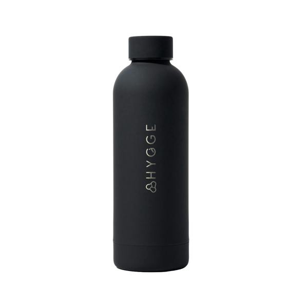 Hygge Bikes Hygge Double Wall Insulated Stainless Steel Water Bottle 500ml – Black