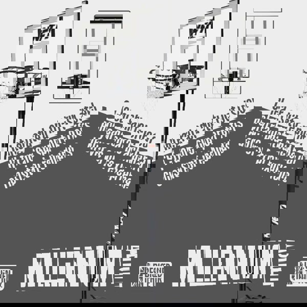 NET1 Millennium Basketball Hoop