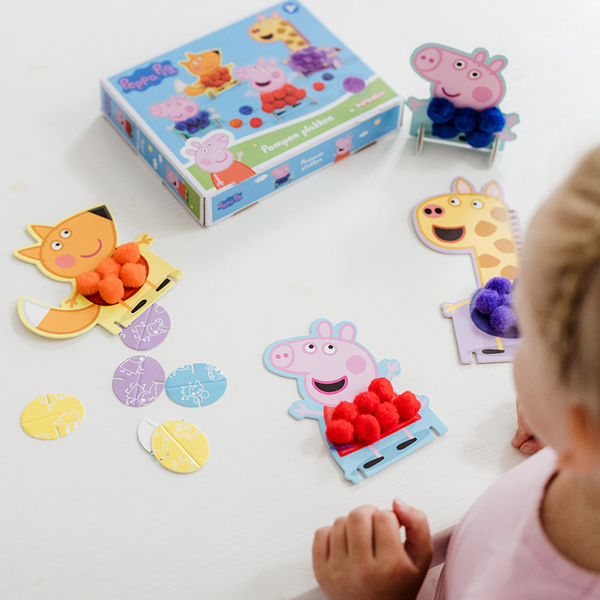 Totum Peppa Pig Pompom Cards