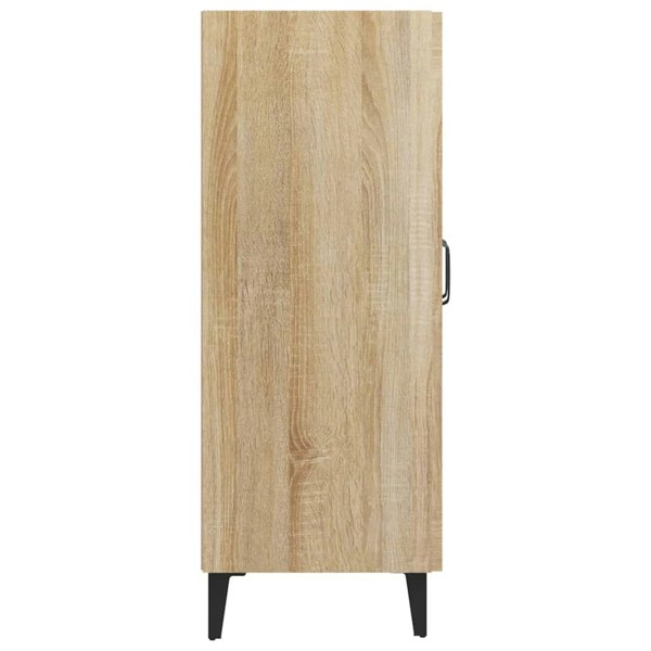 Berkfield Sideboard Sonoma Oak 69.5x34x90 cm Engineered Wood