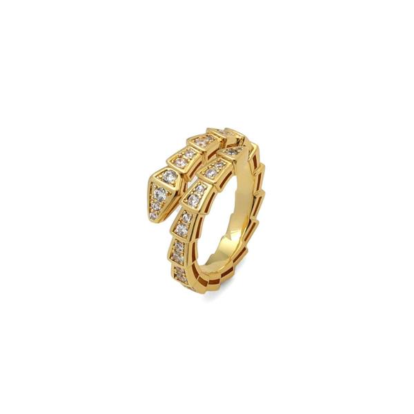 Say It With Snake Ring - Yellow Gold
