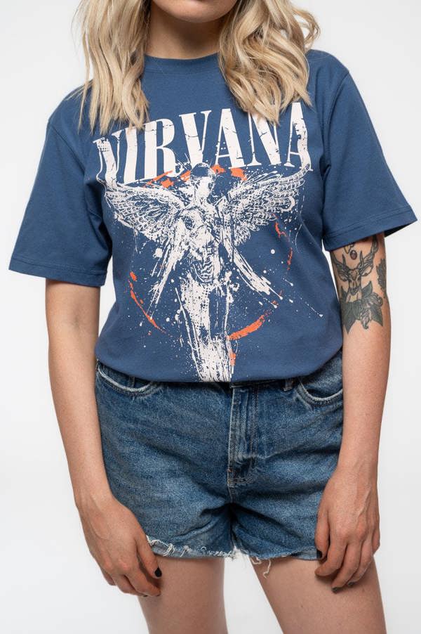 Nirvana In Utero Distressed T Shirt