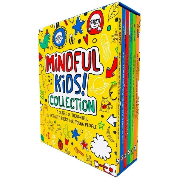 Mindful Kids 6 Books Collection Activity Box Set - books 4 people