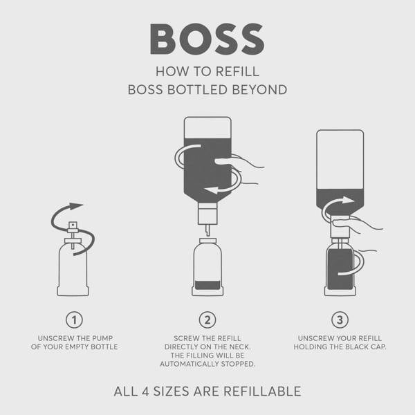 HUGO BOSS Bottled Beyond Intense Eau de Toilette Spray Refill 200ml