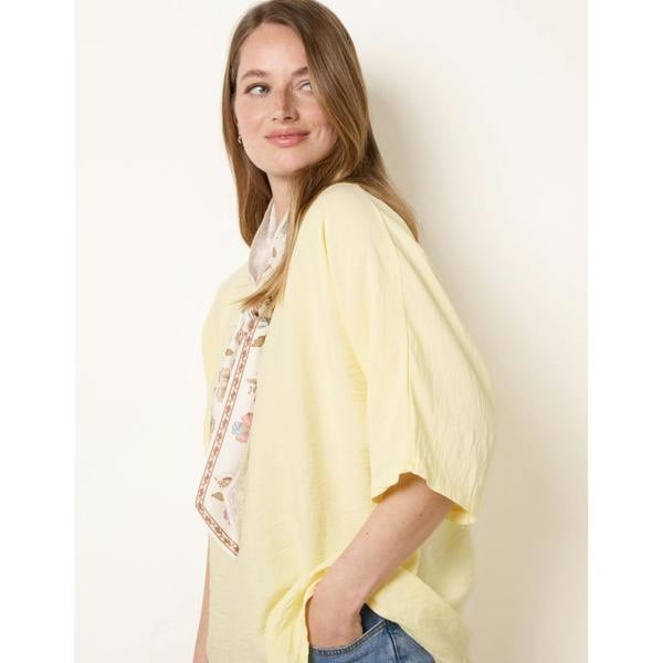 Blue Vanilla Scarf Viscose Top
