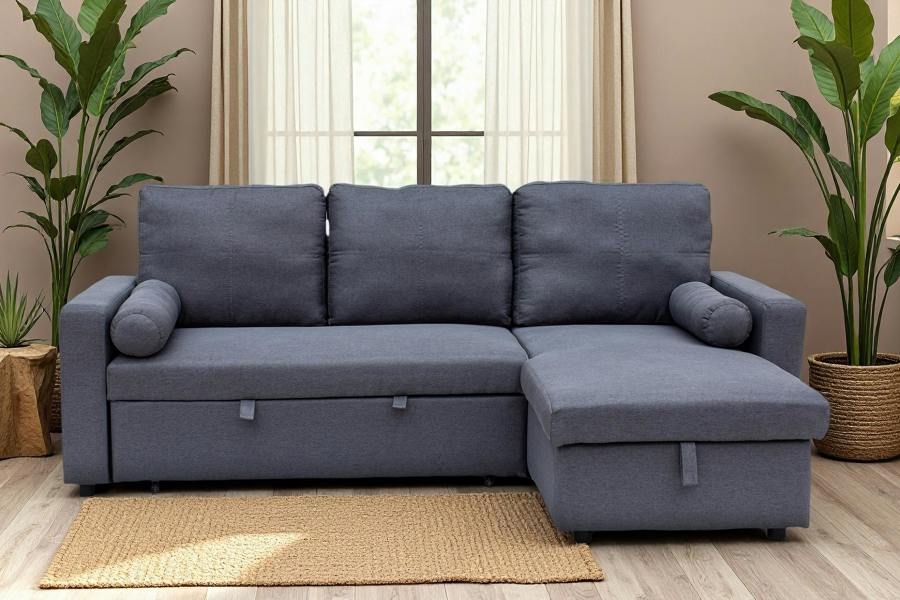 Manhattan 3 Seat Corner Sofa Bed Set - Left or Right - Madefor.Living