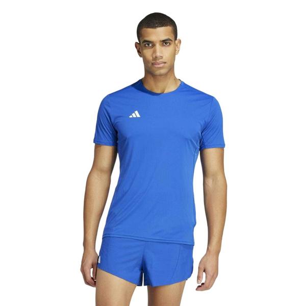 Adidas Mens Adizero Essentials Running T-Shirt - Blue - 