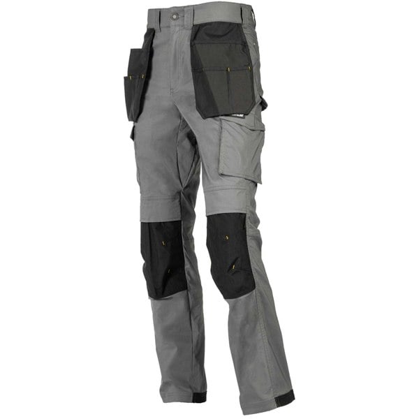 Caterpillar Nexus Holster Stretch Pocket Cotton Men's Outdoor Trousers - Grey