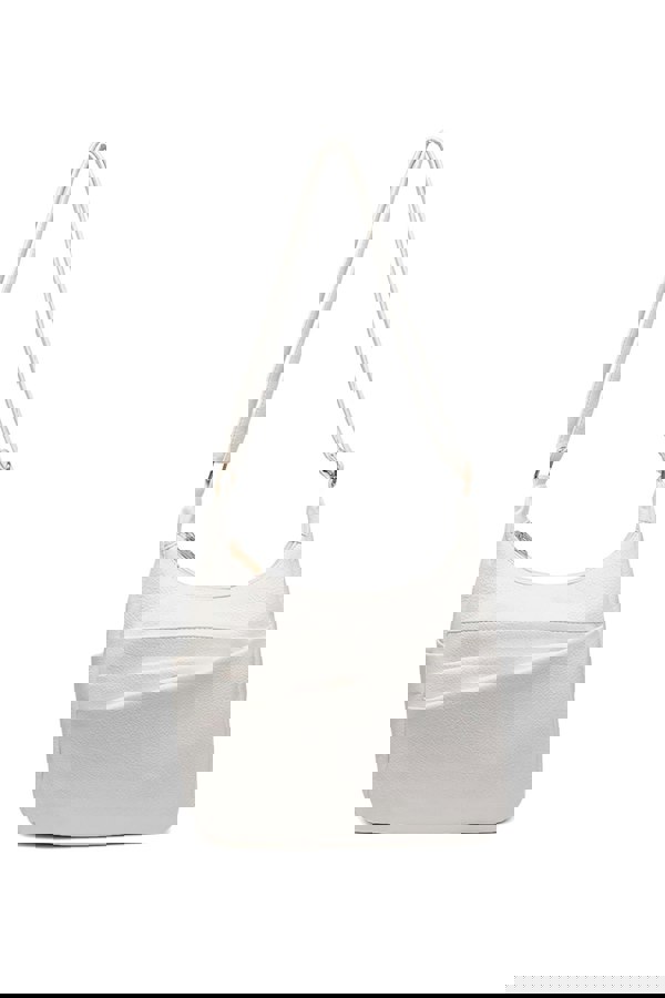 Pluspup Shoulder Bag with Multiple Compartments and Zipper Closure