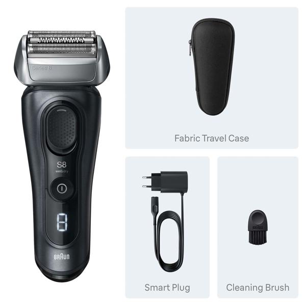 Braun Series Shavers Series 8 8603S Grey Electric Shaver - Additional 5
