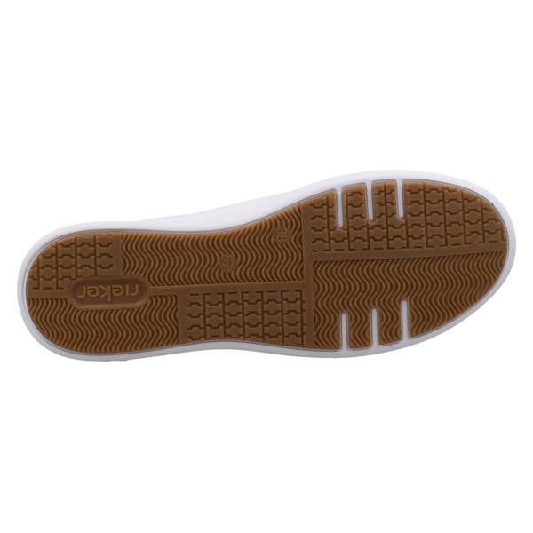 Rieker Womens Rieker Platform Lace Up Trainers With Side Zip M7701