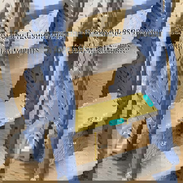 Toddler Kids 3-in-1 Plastic Climber and Swing Set Living and Home