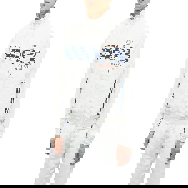 Casablanca Shell Suit Casablanca Par Avion White Jacket