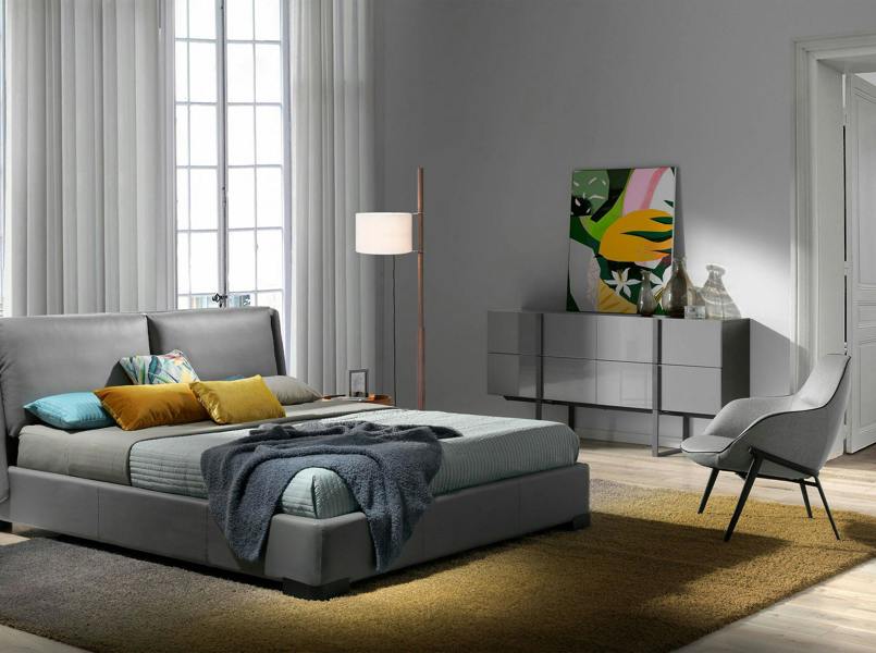 Angel Cerdá Grey Fabric Armchair 5065