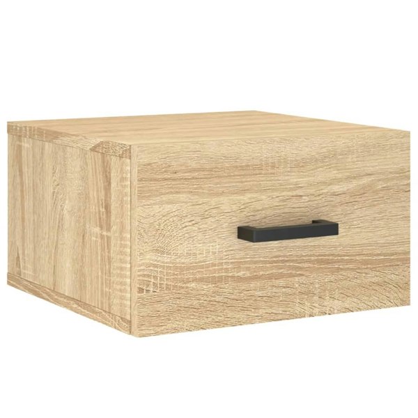 Berkfield Wall-mounted Bedside Cabinets 2 pcs Sonoma Oak 35x35x20 cm