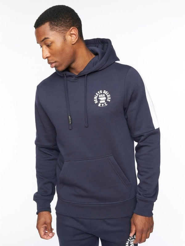 Henleys Calyer Hoodie - Navy