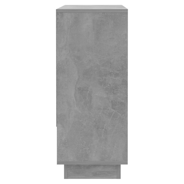 Berkfield Sideboard Concrete Grey 97x31x75 cm Engineered Wood