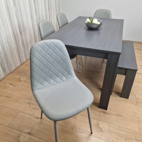 Kosy Koala Dining Table Set with 4 Chairs and a Bench Dining Room and Kitchen table set of 4