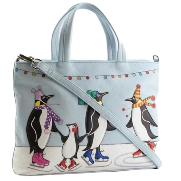 Mala Leather Chille Skating Penguins Grab Bag