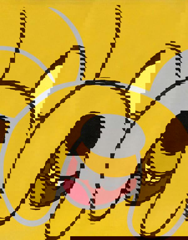 Vanilla Underground Adventure Time Mens Yellow Jake Messenger Bag (One Size)