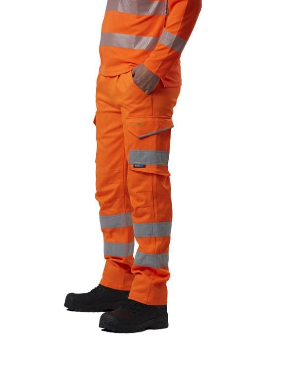 Kingford EcoViz Stretch Cargo Trouser Leo Workwear