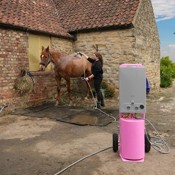 Monstershop Deluxe Portable Horse Shower - Pink