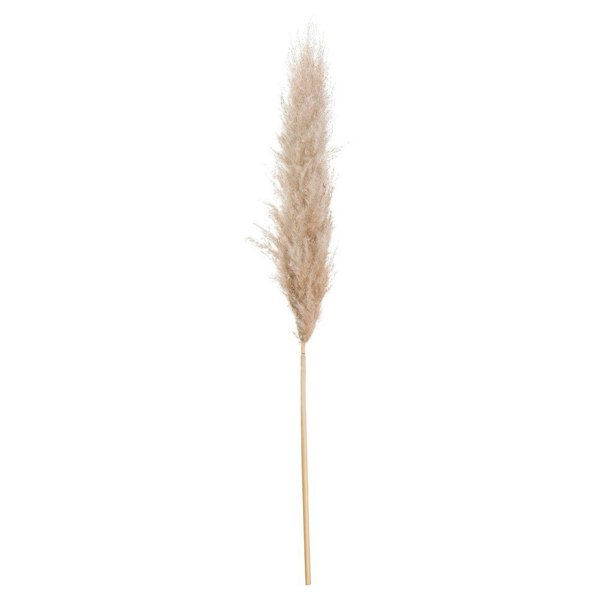 Hill Interiors Artificial Single Stem Pampas Grass - Butter