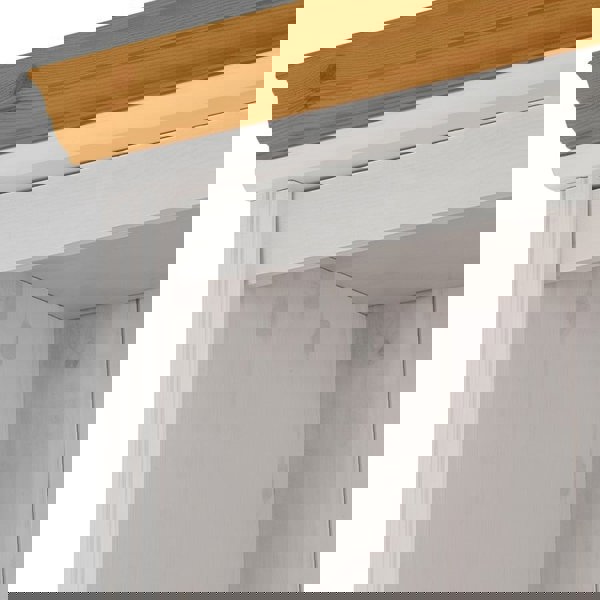 Dorel Home Anita Wall Unit D in White Honey