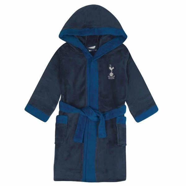 Tottenham Hotspur FC Kids Navy Hooded Dressing Gown 5 - 6 Years, Clothing, Sports, Gift
