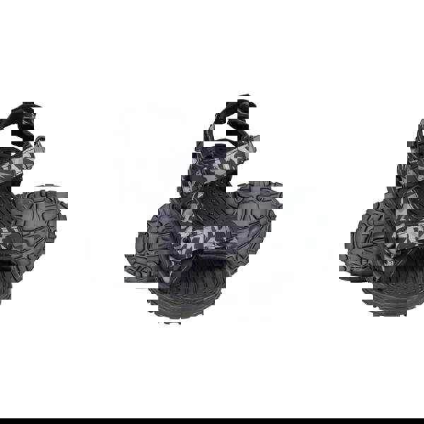 Mountain Warehouse Mens Crete Camo Sandals - Dark Grey - 