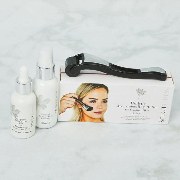 White Lotus Beauty Sensitive Skin Needling Kit - for Scar Reduction and Scar Removal