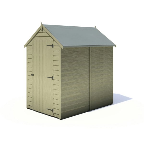 Shire Overlap 6x4   Economy Pressure Treated Storage Shed - Best Shed