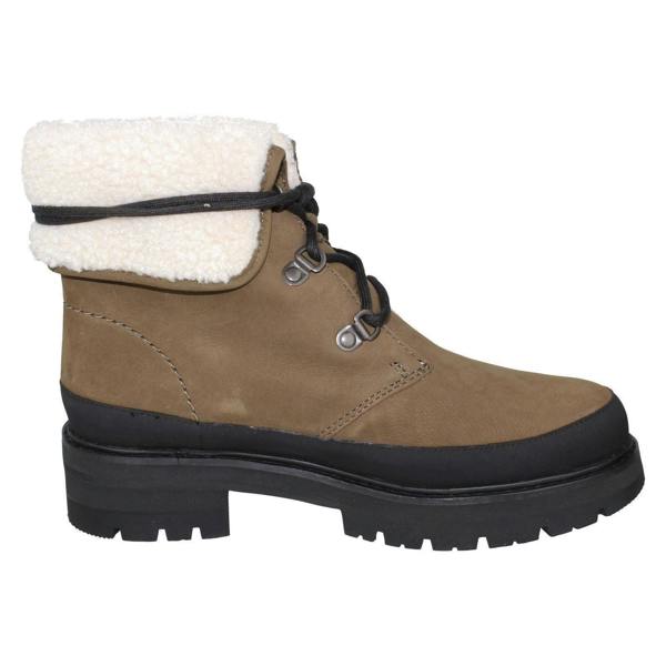 Clarks Ladies Clarks Warm Lined Classic Biker Boots Orianna Turn