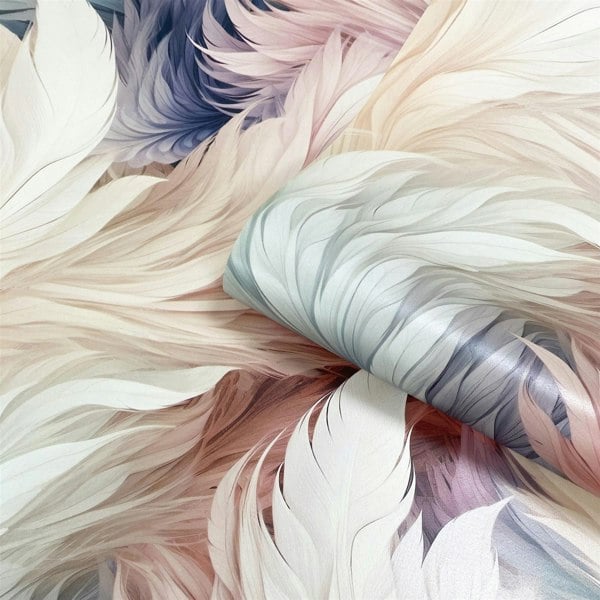 Muriva Plumes Feathers Wallpaper