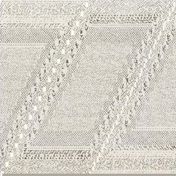 Livabliss Bahar-Geometric Grey Beige Global Rug