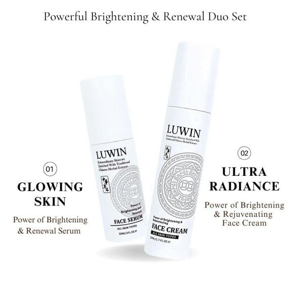 Luwin Ultimate Brightening & Rejuvenating Complete Set