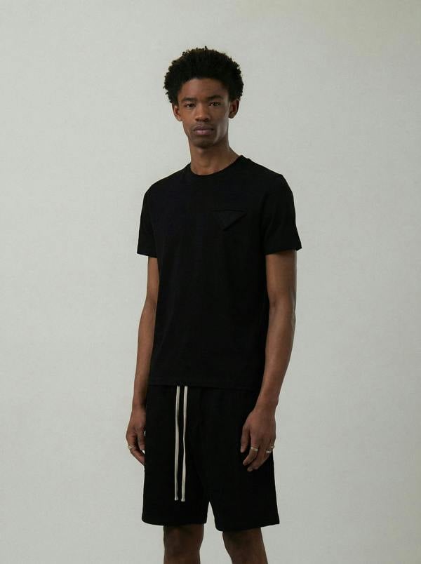 Florence Black Milano Pocket Tee