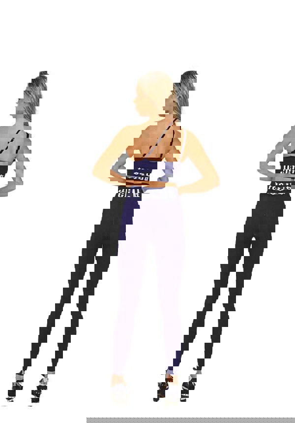 Blue female leggings