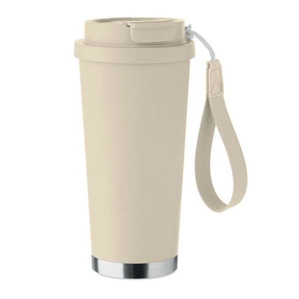 MidOcean Double-Walled 500ml Tumbler - Beige - 