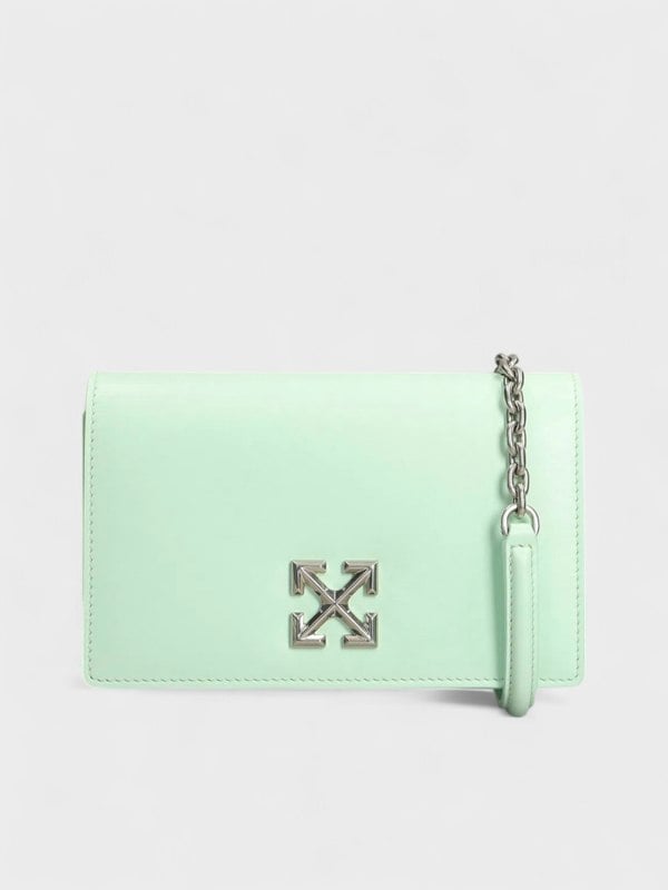 Off-White Jitney 0.5 Shoulder Light Green