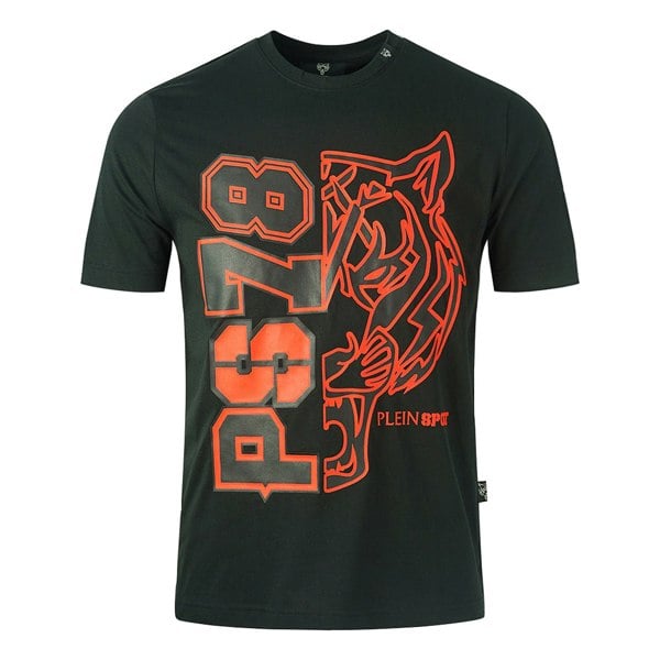 Plein Sport PS78 Design Logo T-Shirt - Black