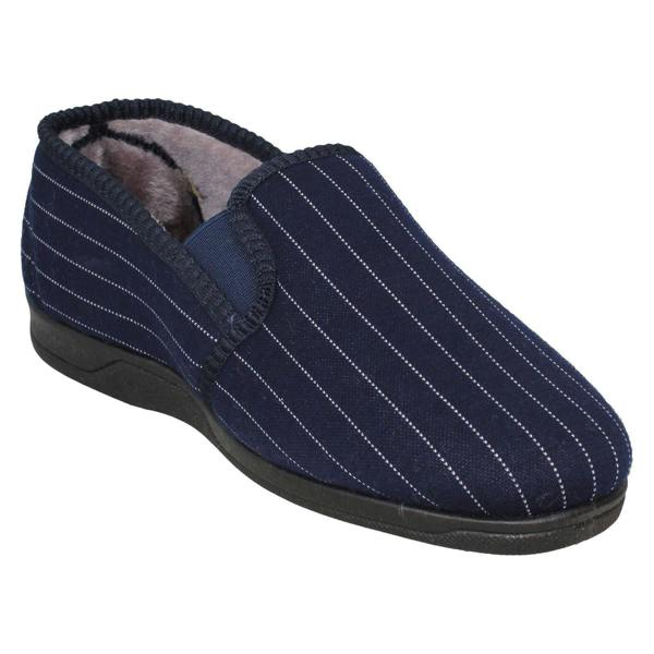 Rosebank Mens Rosebank Slip On Twin Gusset Full Slippers Paul