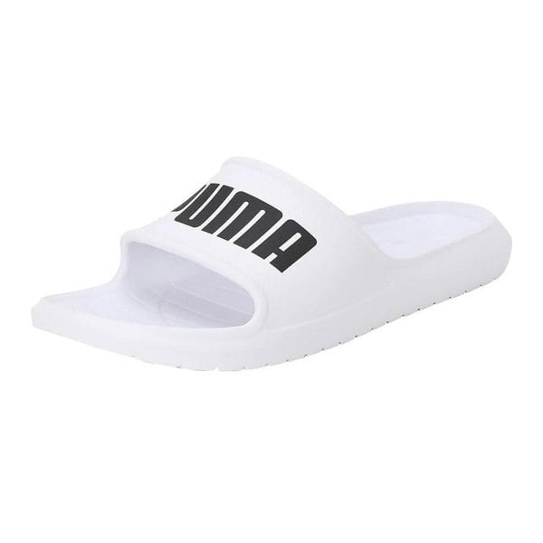 Puma Men's Divecat Lite Sliders - White/Black