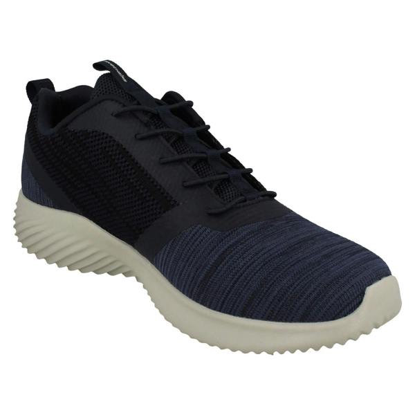 Skechers Mens Skechers Slip On Comfort Trainers Bounder 52504
