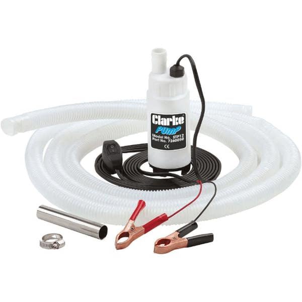 Clarke STP12 12V Submersible Transfer Pump - Water Pump - Fluid Pump