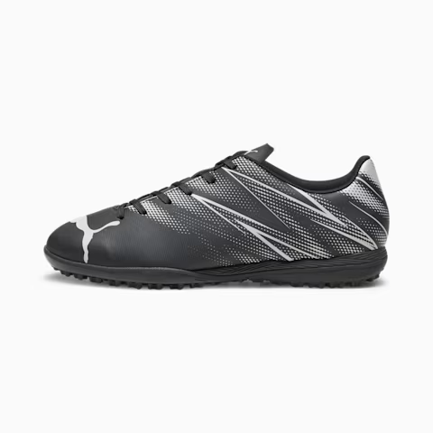 Puma Mens Attacanto Turf Training Football Boots - Black/Silver