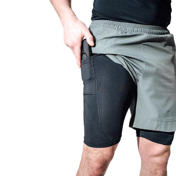 RDX Sports MMA SHORTS T16 GREY/BLACK
