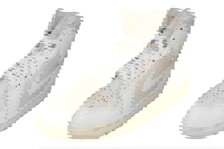 Nike Womens Air Jordan 1 Mid Trainers Bq6472  201 - Legend Light Brown Sail Muslin 201 - Photo 0