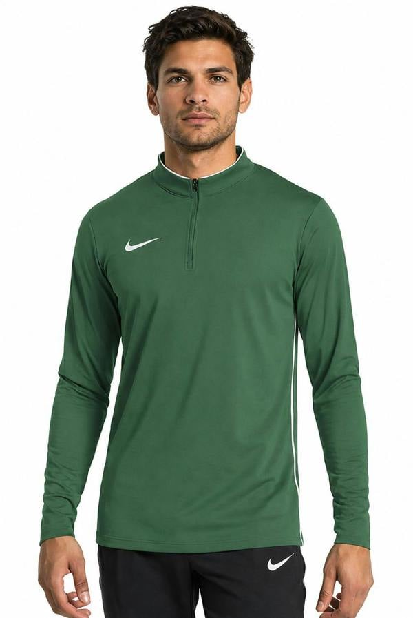 Nike Mens Park 26 1/4 Zip Tracksuit Drill Top Midlayer Green IB7536